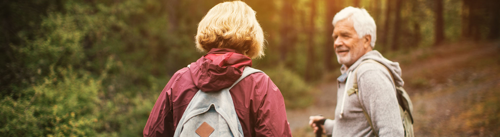 Seniors hiking Seniors hiking